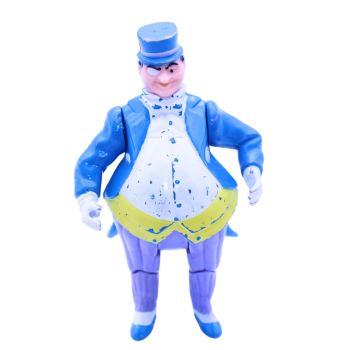 DC Superheroes Penguin Figur (Toy Biz 1990) – Vintage – lose mit Spielspuren